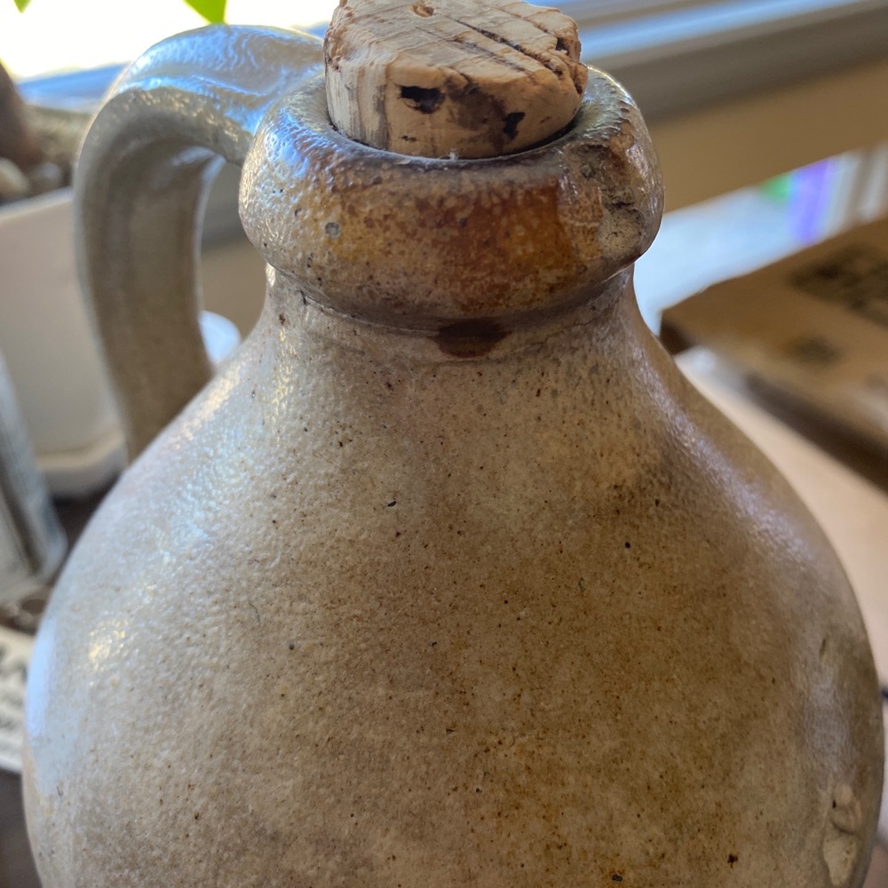 Antique stoneware jug